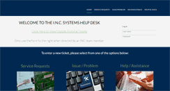 Desktop Screenshot of inchelpdesk.com