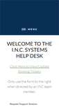 Mobile Screenshot of inchelpdesk.com